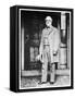 General Robert E Lee, American Confederate Soldier, 1865-MATHEW B BRADY-Framed Stretched Canvas