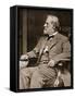 General Robert E. Lee Sitting in His House in Richmond, 1865-Mathew Brady-Framed Stretched Canvas