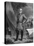 General Robert E. Lee Standing in a Confederate Army Camp-Stocktrek Images-Stretched Canvas