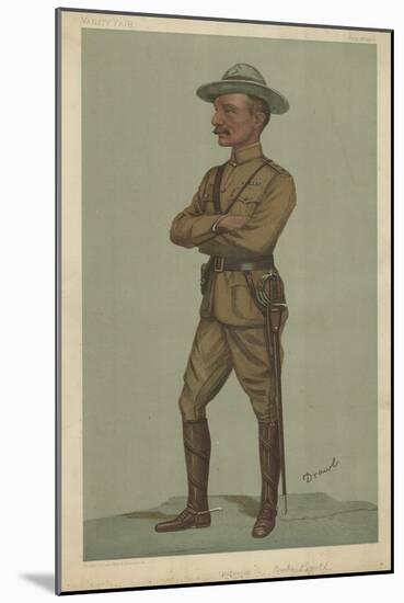 General Robert Stephenson Smyth Baden-Powell-Sir Leslie Ward-Mounted Giclee Print