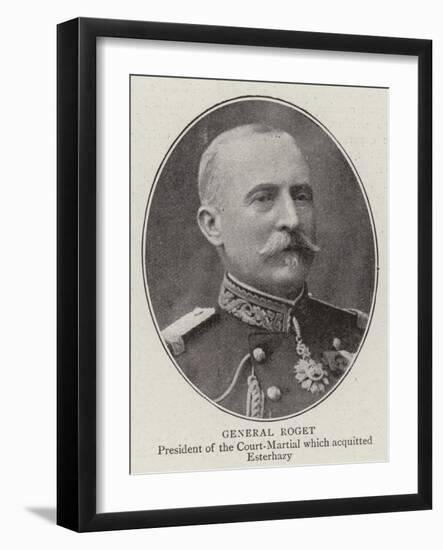 General Roget-null-Framed Giclee Print