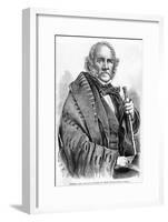 General Sam Houston, Governor of Texas. (Photo)-null-Framed Giclee Print