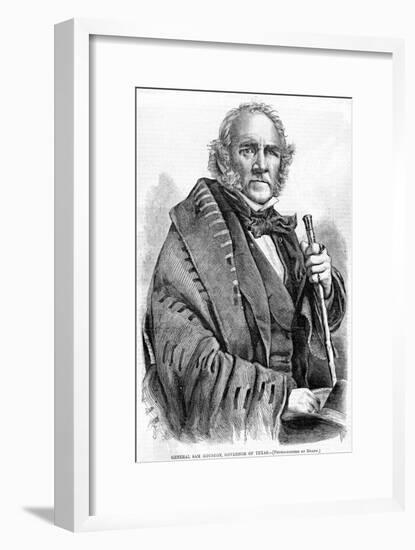 General Sam Houston, Governor of Texas. (Photo)-null-Framed Giclee Print