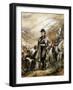 General San Martin Passing Andes with His Army-null-Framed Giclee Print