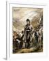 General San Martin Passing Andes with His Army-null-Framed Giclee Print