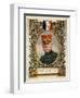 General Sarrail, Stamp-null-Framed Art Print