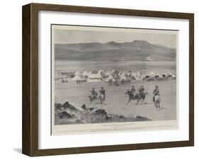 General Schalk Burger's Laager North of Ladysmith-Charles Auguste Loye-Framed Giclee Print