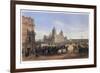 General Scott's Entrance into Mexico City, from the War between the United States and Mexico, Pub.-Carl Nebel-Framed Giclee Print