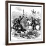 General Sheridan at Cedar Creek, Virginia, American Civil War, 1864-null-Framed Giclee Print