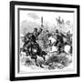 General Sheridan at Cedar Creek, Virginia, American Civil War, 1864-null-Framed Giclee Print