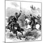 General Sheridan at Cedar Creek, Virginia, American Civil War, 1864-null-Mounted Giclee Print