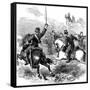 General Sheridan at Cedar Creek, Virginia, American Civil War, 1864-null-Framed Stretched Canvas