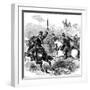 General Sheridan at Cedar Creek, Virginia, American Civil War, 1864-null-Framed Giclee Print