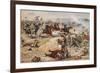 General Sheridan's Final Charge at Winchester, September 19th 1864-Henry Alexander Ogden-Framed Giclee Print