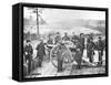 General Sherman and Staff outside Atlanta-null-Framed Stretched Canvas