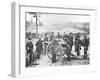 General Sherman and Staff outside Atlanta-null-Framed Photographic Print