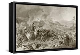 General Sherman's March to the Sea-English School-Framed Stretched Canvas