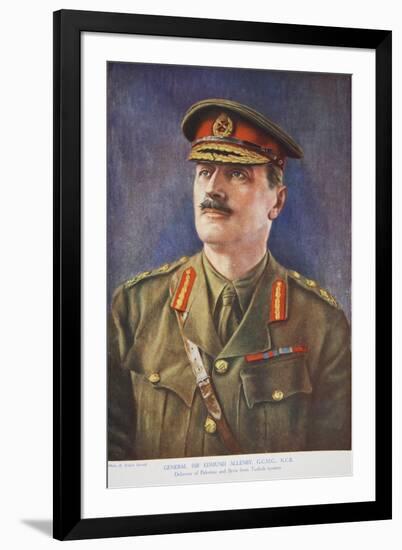 General Sir Edmund Allenby, 1914-19-Henry Walter Barnett-Framed Giclee Print