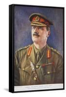 General Sir Edmund Allenby, 1914-19-Henry Walter Barnett-Framed Stretched Canvas