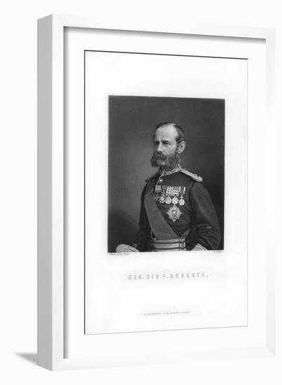 General Sir Frederick Roberts, 1893-W Roffe-Framed Giclee Print