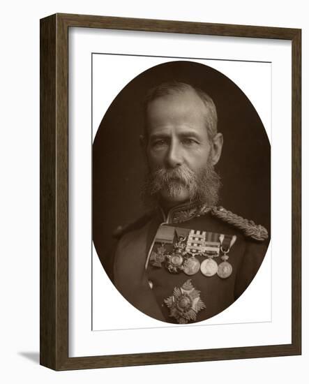 General Sir Frederick Sleigh Roberts, 1882-Lock & Whitfield-Framed Photographic Print