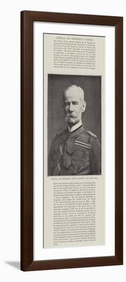 General Sir Frederick Sleigh Roberts, the New Peer-null-Framed Giclee Print