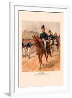 General Staff and Infantry-H.a. Ogden-Framed Art Print
