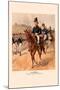 General Staff and Infantry-H.a. Ogden-Mounted Art Print