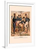 General Staff and Line Officers, Light Artillery-H.a. Ogden-Framed Art Print