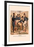 General Staff and Line Officers, Light Artillery-H.a. Ogden-Framed Art Print