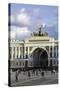 General Staff Building, Hermitage Square, St. Petersburg, Russia-Gavin Hellier-Stretched Canvas
