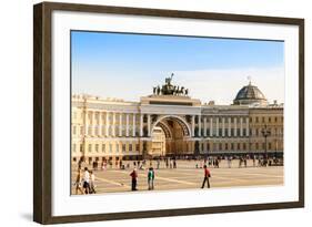 General Staff Building, Saint-Petersburg-Elgreko-Framed Photographic Print