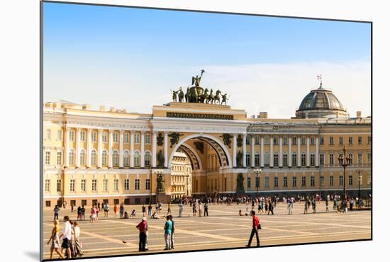 General Staff Building, Saint-Petersburg-Elgreko-Mounted Photographic Print