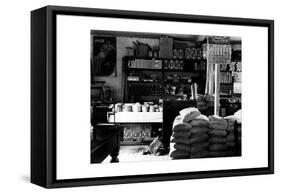 General Store in Moundville, Alabama-Walker Evans-Framed Stretched Canvas