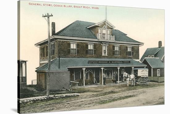General Store, Ocean Bluff, Brank Rock-null-Stretched Canvas