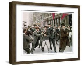 General Strike 1926-null-Framed Art Print