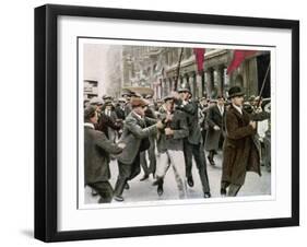 General Strike 1926-null-Framed Art Print