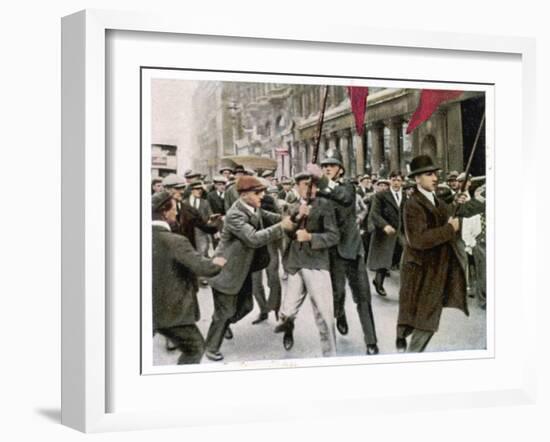 General Strike 1926-null-Framed Art Print