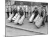 General Strike Scene in Hyde Park as the Temporary Milk Depot is Set Up, May 1926-null-Mounted Photographic Print