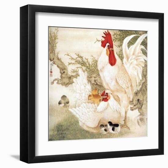 GENERAL TAO CHICKEN #5.-R NOBLE-Framed Art Print