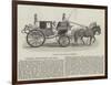 General Tom Thumb's Carriage-null-Framed Giclee Print