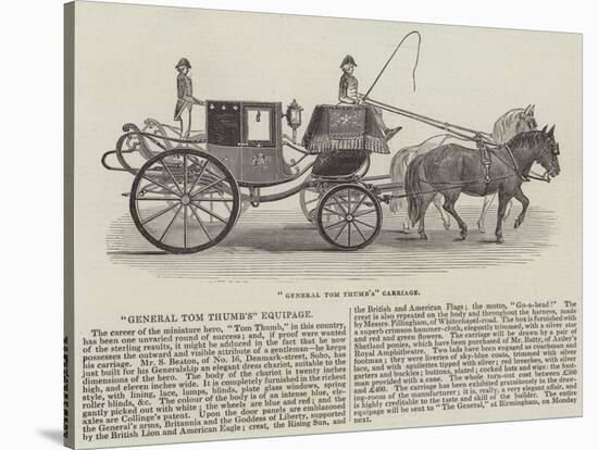 General Tom Thumb's Carriage-null-Stretched Canvas