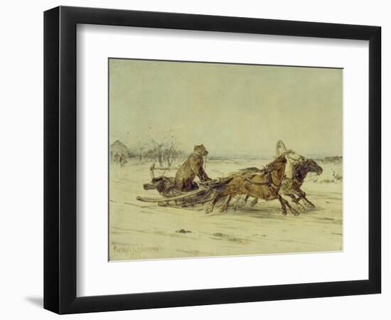 General Toptygin, 1875-Pyotr Petrovich Sokolov-Framed Giclee Print