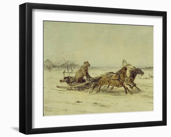 General Toptygin, 1875-Pyotr Petrovich Sokolov-Framed Giclee Print