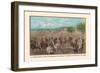 General Toral's Surrender of Santiago to General Shafter, July 13, 1898-Arthur Wagner-Framed Art Print