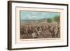 General Toral's Surrender of Santiago to General Shafter, July 13, 1898-Arthur Wagner-Framed Art Print