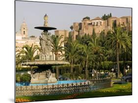 General Torrijos Square and Alcazaba, Malaga, Andalucia, Spain, Europe-Marco Cristofori-Mounted Photographic Print