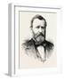 General U.S. Grant Born April 27, 1822. Died July 23, 1885-null-Framed Giclee Print