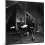 General U.S. Grant in Camp, Civil War-Lantern Press-Mounted Art Print