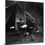 General U.S. Grant in Camp, Civil War-Lantern Press-Mounted Art Print